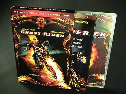 Ghost Rider (EXCLUSIVE 3-Disc Limited Edition Extended Cut) DVD NEW ...