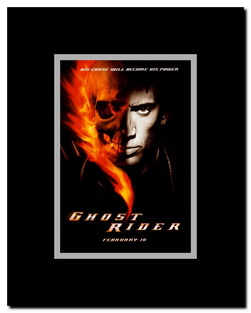 Ghost Rider Framed Movie Poster