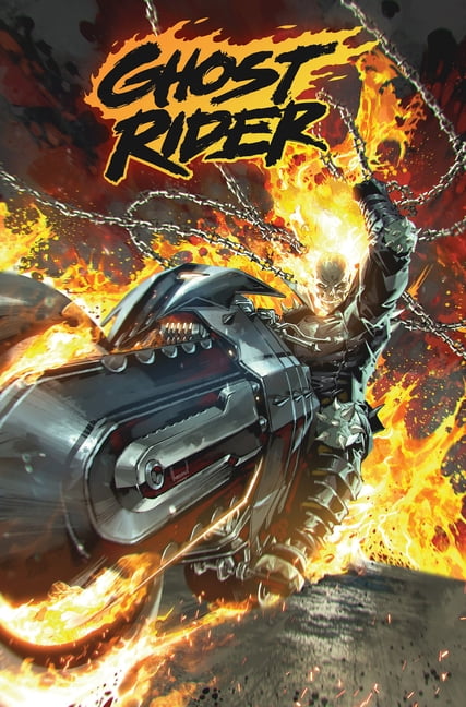 Ghost Rider Ghost Rider by Benjamin Percy Omnibus Kael Ngu Cover, (Hardcover)