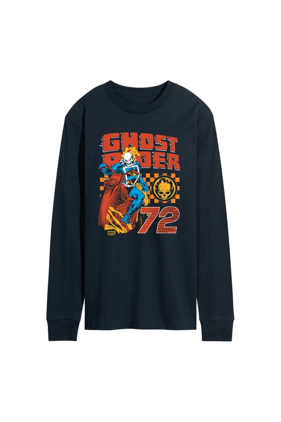 - Halloween Racing Tee - Men's Long Sleeve Graphic T-Shirt