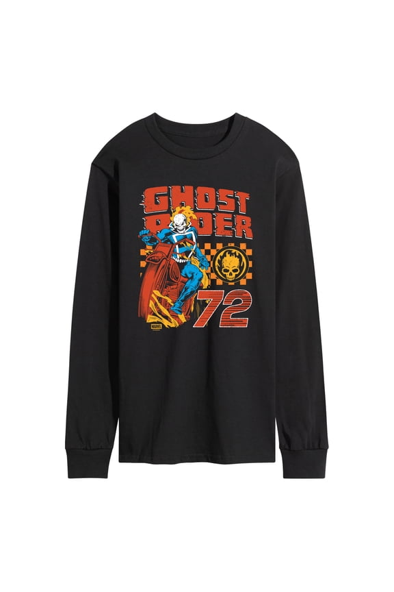 - Halloween Racing Tee - Men's Long Sleeve Graphic T-Shirt