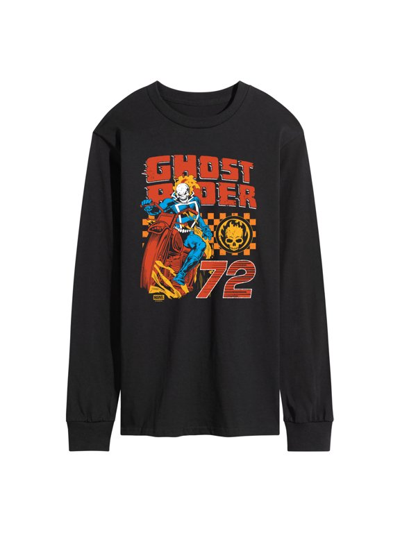 - Halloween Racing Tee Men's Long Sleeve Graphic T-Shirt