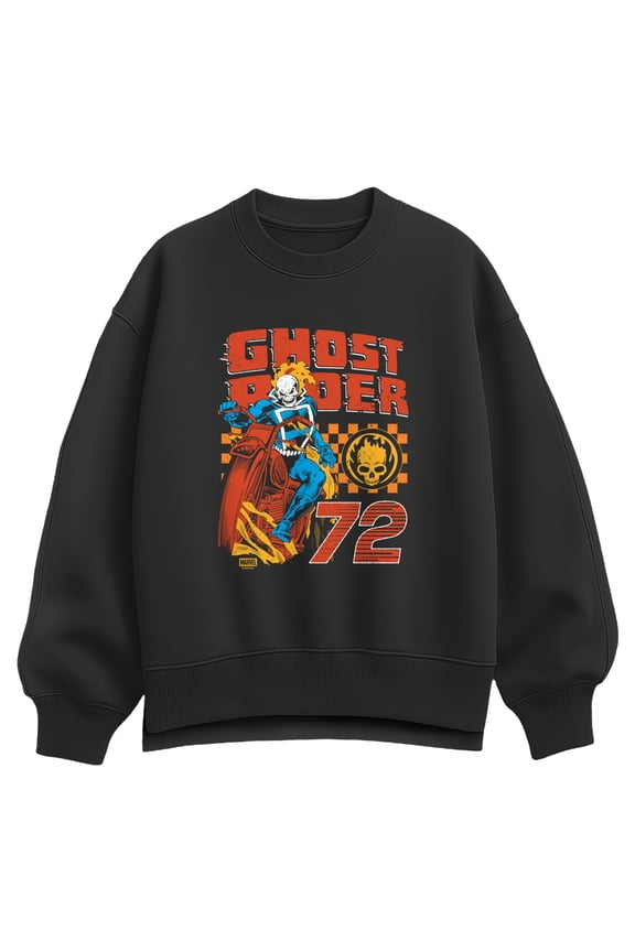 - Halloween Racing Tee - Women's Oversized Fleece Crew Sweatshirt