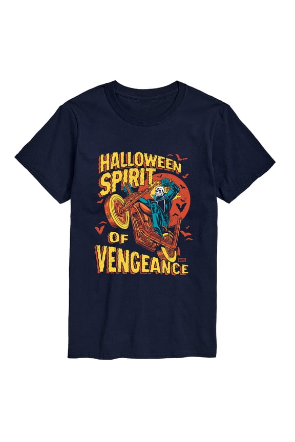 - Halloween Spirit Vengeance - Men's Short Sleeve Graphic T-Shirt
