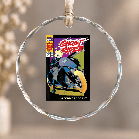 Ghost Rider Number One Comic Cover Theme Ornament, Home Decoration ...