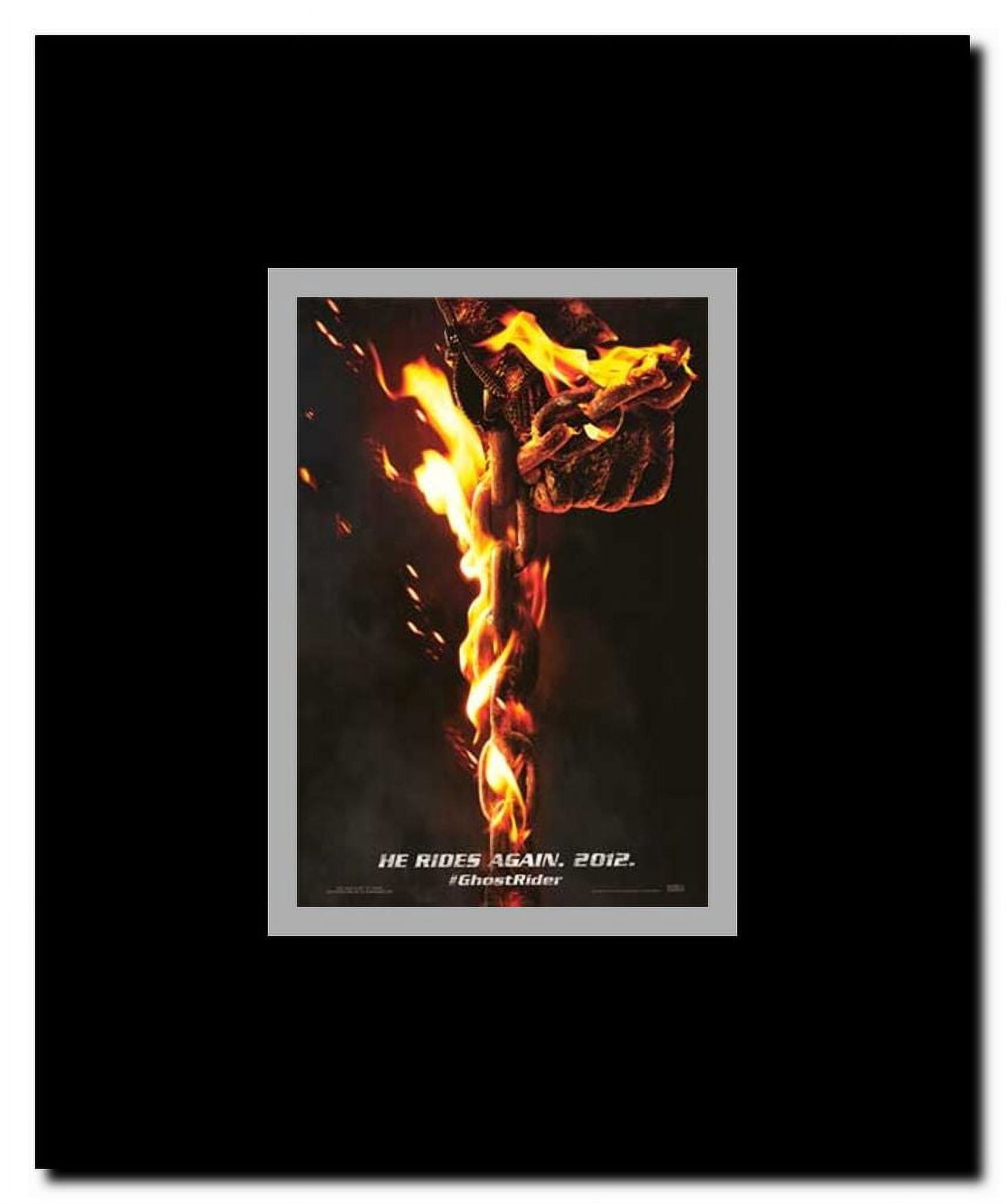 Ghost Rider: Spirit of Vengeance Framed Movie Poster