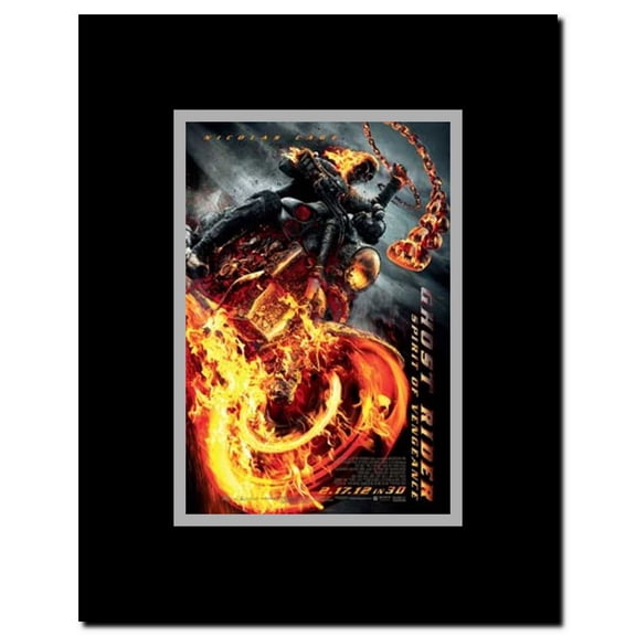 Ghost Rider: Spirit of Vengeance Framed Movie Poster
