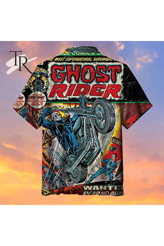 Ghost Rider Universal Hawaiian Shirt