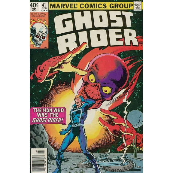 Ghost Rider (Vol. 1) #41 (Newsstand) VF ; Marvel Comic Book