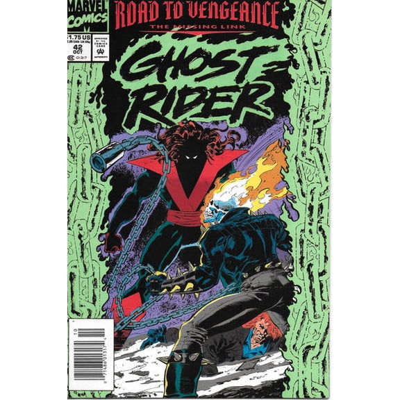 Ghost Rider (Vol. 2) #42 (Newsstand) VF ; Marvel Comic Book
