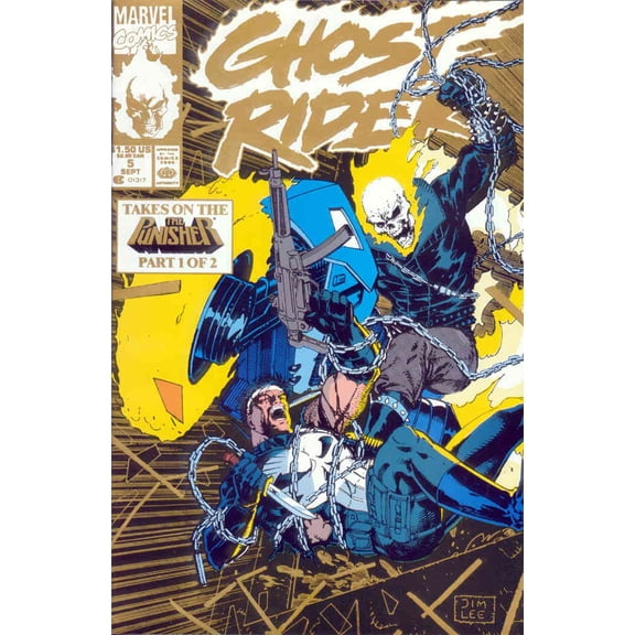 Ghost Rider (Vol. 2) #5 (2nd) VF ; Marvel Comic Book