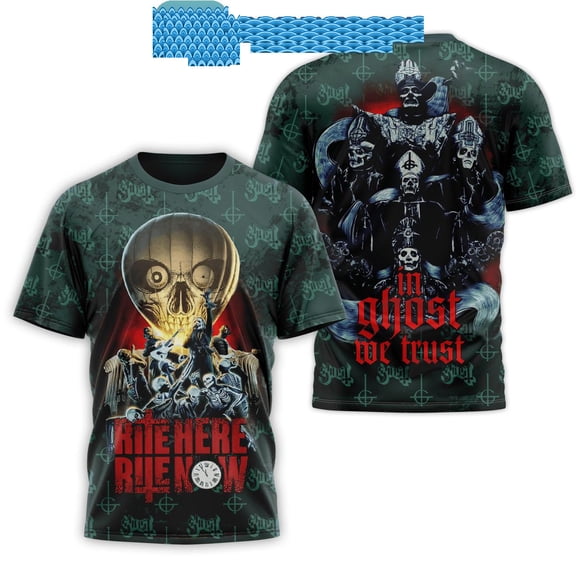 Ghost Rite Here Rite Now In Ghost We Trust Hoodie T-Shirt