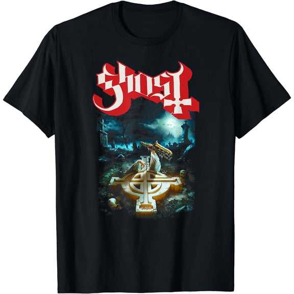 Ghost – Rite Here, Rite Now Title Back and Front T-Shirt