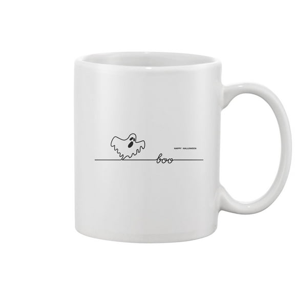 Ghost Says Boo Mug -Image by Shutterstock