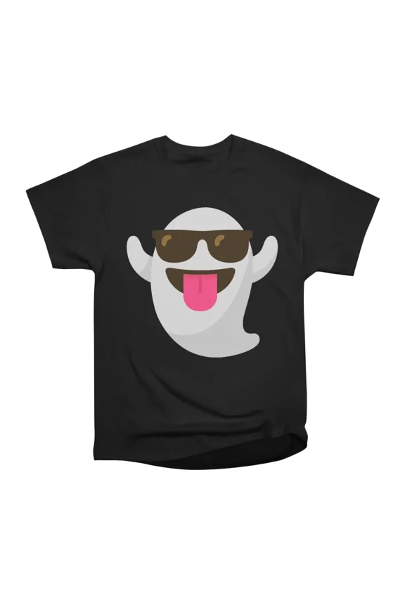 Ghost Shades Emoji T-Shirt Tee Gift For Him Merch For Her Apparel For Friend