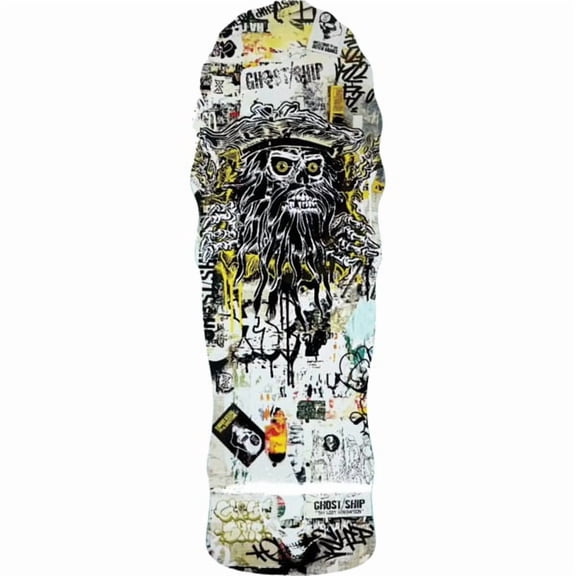 Ghost Ship Supply Co Blackbeard Ripper II Skateboard Deck - 10.3" x 30.3" (Deck Only)