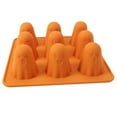 thumbnail image 1 of Ghost Silicone Molds Non-Stick 3D Chocolate Molds 9-Cavity Cute Ghost Mold for Jelly Gummy Candy Pudding Ice Cube Resin Cake Halloween Party Decorations, 1 of 9