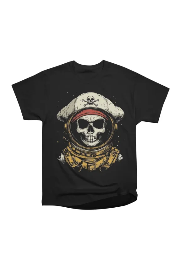 Ghost Skull Buccaneer T-Shirt Tee Gift For Him Merch For Her Apparel For Friend