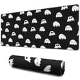 thumbnail image 1 of Ghost Skull Pumpkin Halloween Large Mouse Pad, Non-Slip Rubber Base Keyboard Mouse Mat Desk Pad for Gamer, Laptop, Office & Home, 31.5 x 11.8 in, 1 of 7