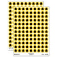 thumbnail image 1 of Ghost Solid Halloween 200+ Round Stickers - Yellow - Matte Finish - 0.50" Size, 1 of 3