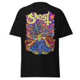 thumbnail image 1 of Ghost - Stained Glass Jumbo Print Unisex T-Shirt - Black - Small, 1 of 6