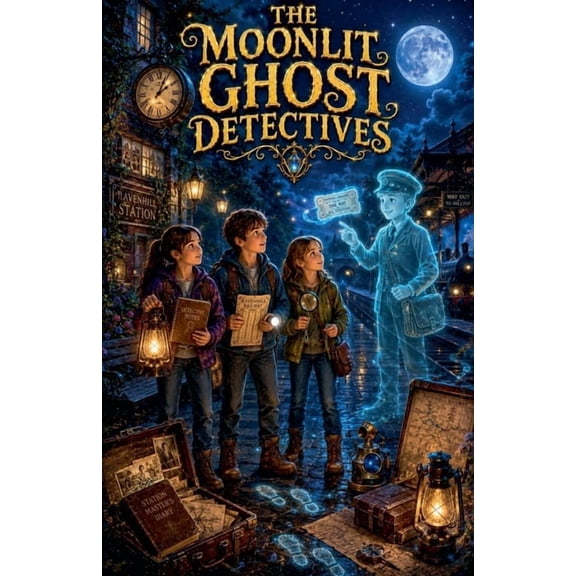 Ghost Stories for Kids The Moonlit Ghost Detectives, Book 8, (Paperback)