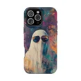 thumbnail image 1 of Ghost Sunglasses Colorful Cartoon Abstract Illustration Phone Case for iPhone 11 12 13 14 15 16 17 Pro Max, 1 of 2