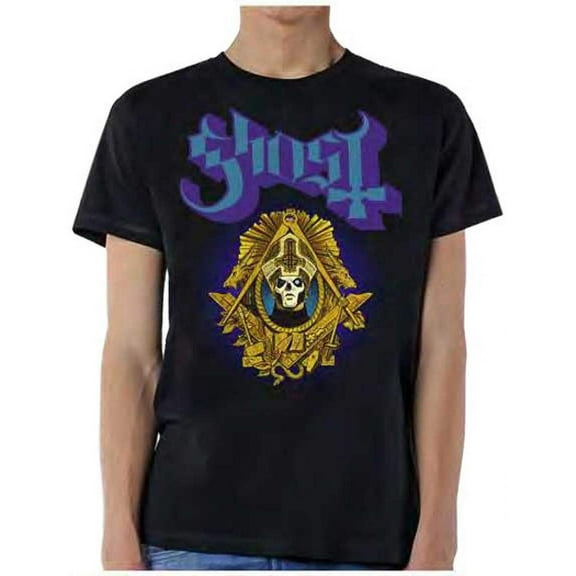 Men's Ghost Swear Right Now T-shirt Medium Black