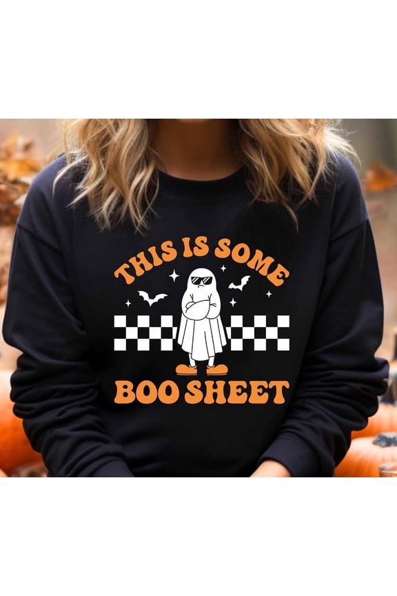 Ghost Sweatshirt: Costume Sweater All Size S-5Xl