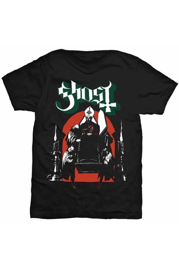 Ghost T Shirt Procession band Logo Opus Mens Black Official