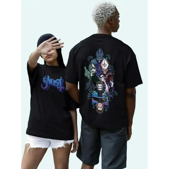 Ghost T-shirt, Metal Band Merch shirt, Retro Casual Unisex Tee