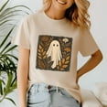 thumbnail image 1 of Ghost Tee Fall Autumn Vibes Graphic Whimsical Floral Vintage Shirt, Thanksgiving Shirt,Turkey Tee, Holiday Gift, Happy Thanksgiving Tshirt, Turkey Day, Family Gobble ,Pumpkin Season, 1 of 5
