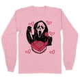 thumbnail image 1 of Ghost Telephone Long Sleeve Shirt Unisex Large Pink, 1 of 5