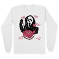 thumbnail image 1 of Ghost Telephone Long Sleeve Shirt Unisex X-Large White, 1 of 5
