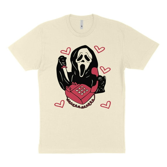 Ghost Telephone Shirt Unisex X-Large Natural