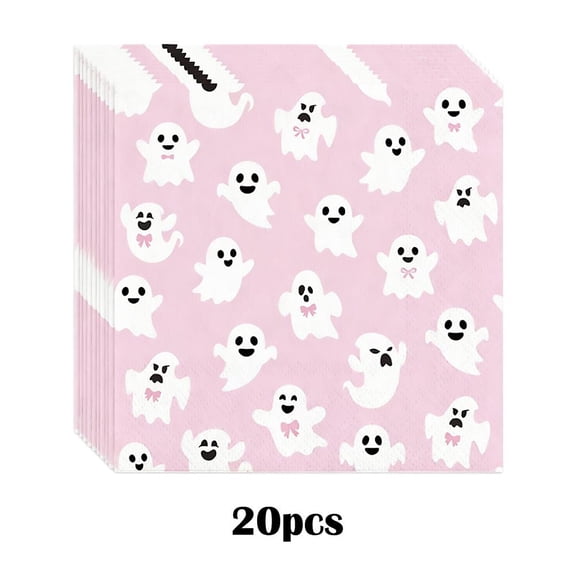 Ghost Tissue Paper - Ghost and Boo Tissue Paper - Halloween Ghosts Pattern Wrapping Paper - Ghost Print Wrapping Tissue Cute Ghost Art Decorative Tissue for Party Supplies
