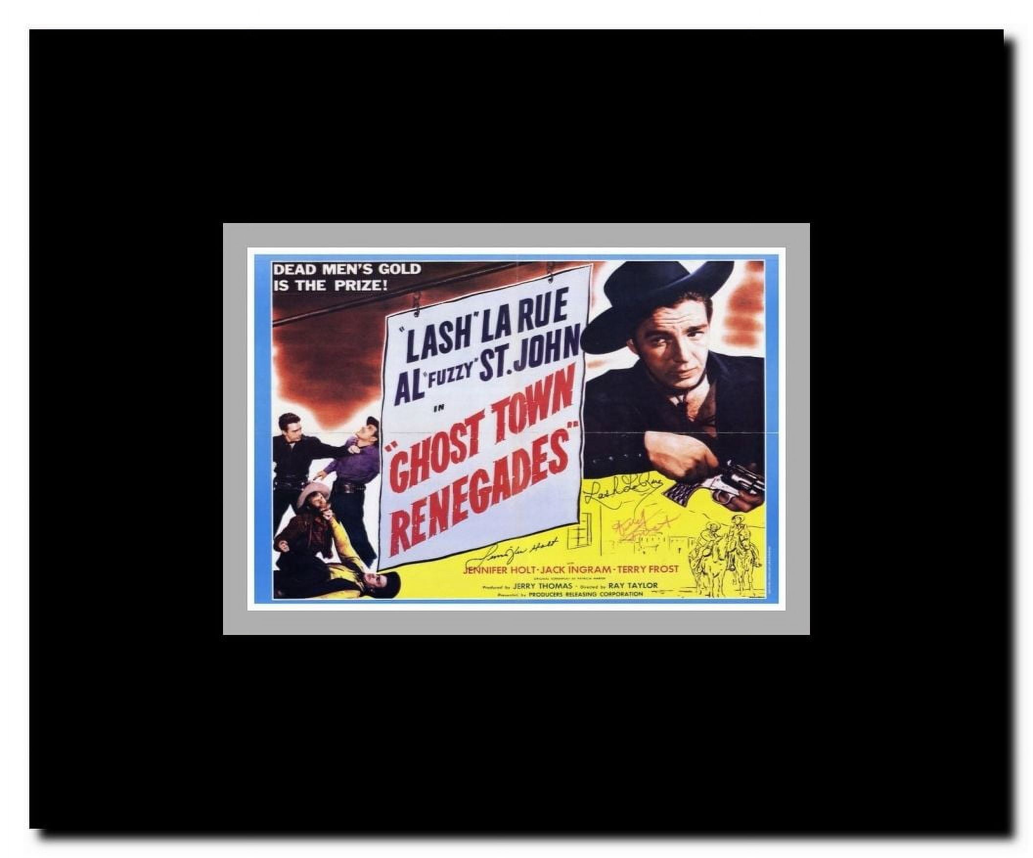 Ghost Town Renegades Framed Movie Poster