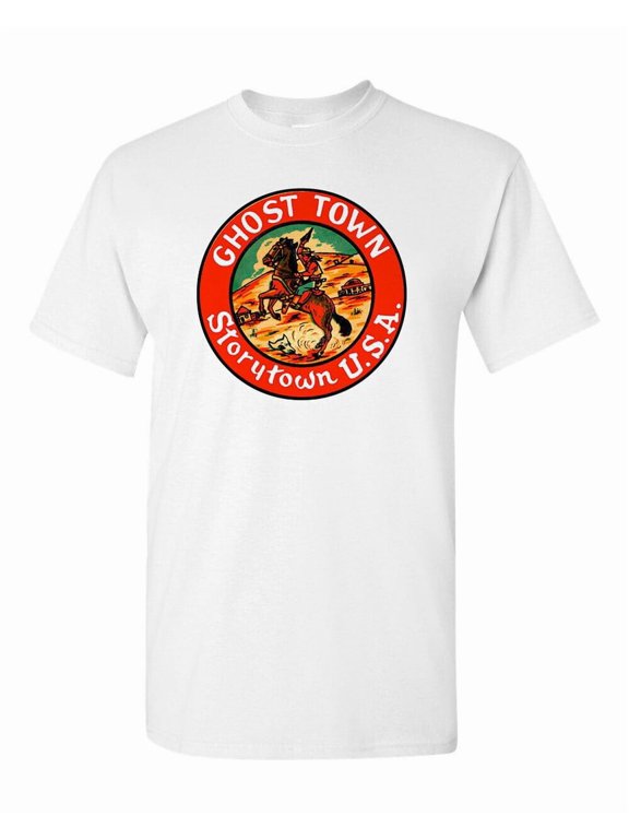 Ghost Town Storytown USA Retro Travel T-Shirt