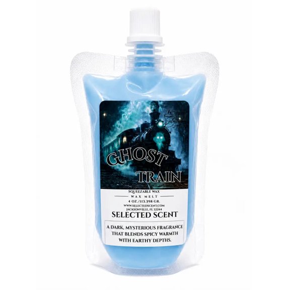Ghost Train Squeezable Wax Melts (4Ounces)