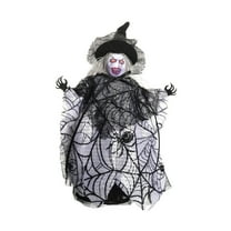 Ghost Tree Decoration Halloween Party Decorations Halloween Witch Doll Decor Tabletop Witch Figurine Witch Ornaments Bedroom Decorations Witch Decors Decorative Halloween Decor
