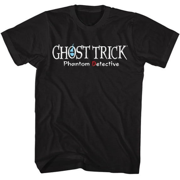 Ghost Trick Phantom Detective Black T-Shirt
