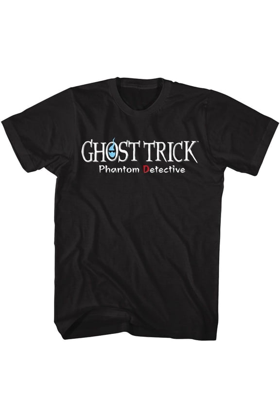 Ghost Trick Phantom Detective Black T-Shirt