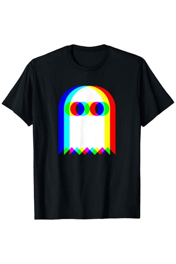 Ghost Trippy Vaporwave Halloween Techno Rave EDM Music Party T-Shirt