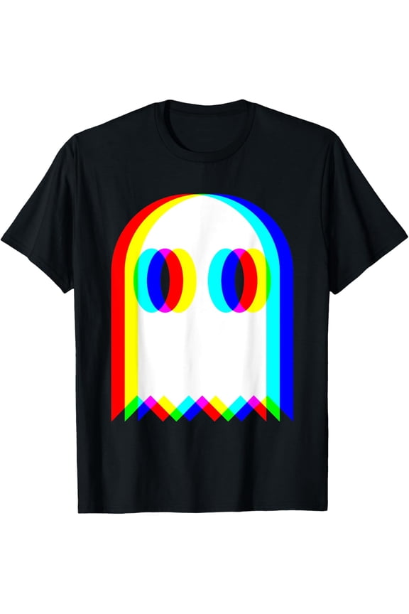Ghost Trippy Vaporwave House Music Festival Edm Techno Rave T-Shirt