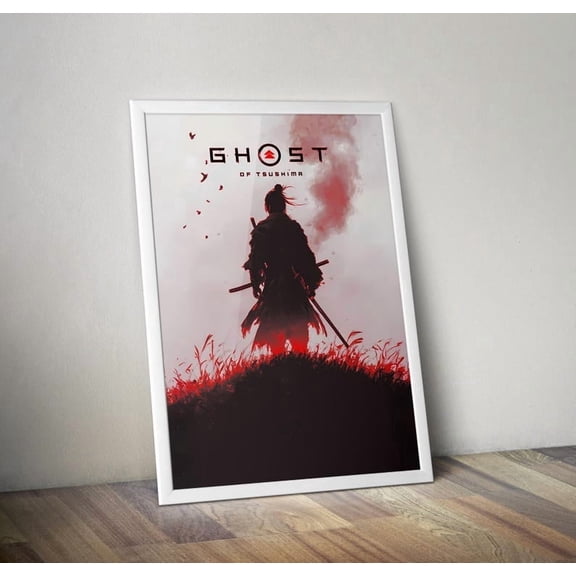 Ghost of Tsushima Poster | Gaming Poster | Gaming Artwork | Gaming Decor | Video Game Poster | Gaming Gift | Video Game Print | Wall Art Size 24x36 Unframed Poster