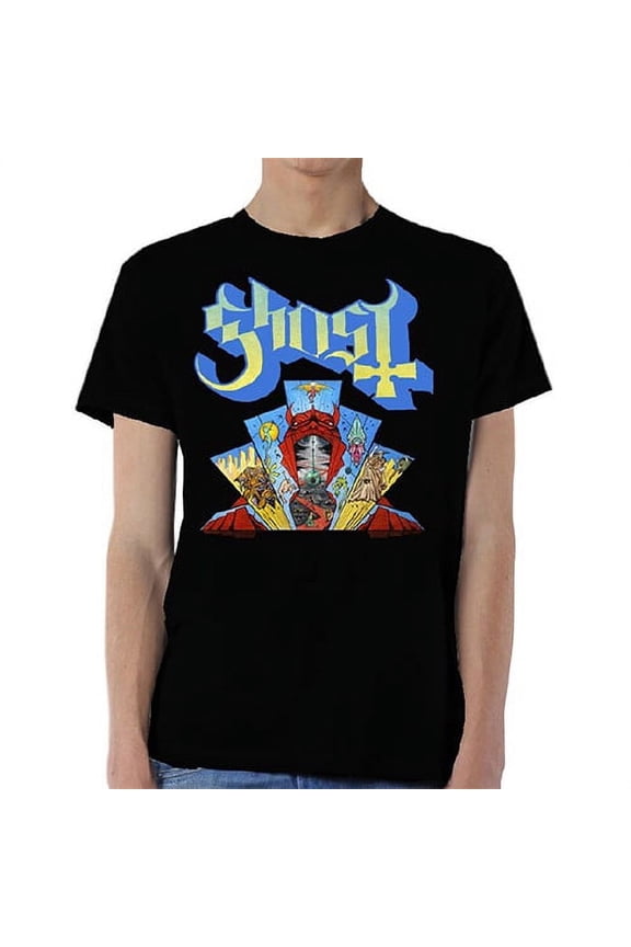 Ghost Unisex T-Shirt Devil Window (Large)