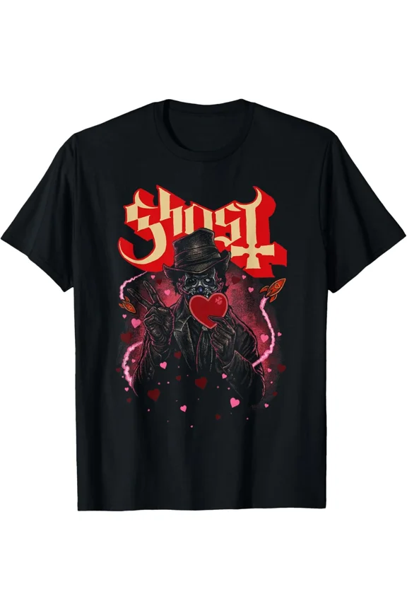 Ghost Valentine's with Rockets T-Shirt
