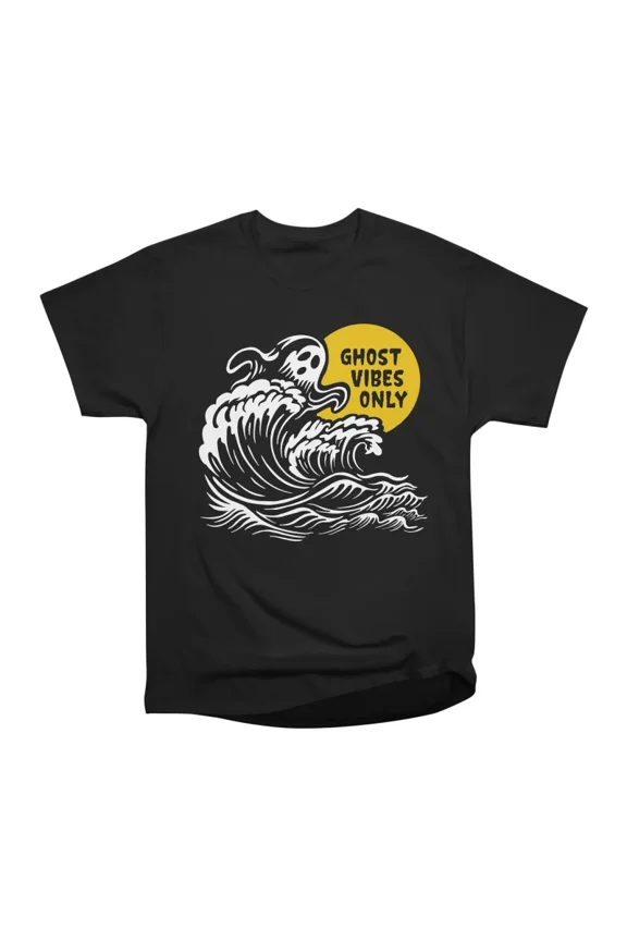 Ghost Vibes Only T-Shirt Tee Gift For Him Merch For Her Apparel For Friend