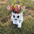 thumbnail image 1 of Ghost Walking Dog Bucket, Ghost Bucket Decor, Ghost Bucket Vase, Halloween Ghost Walking Dog Statue, Halloween Ghost Planter Pot, Cute Ghost Face Vase Decoration for Indoor and Outdoor, 1 of 8