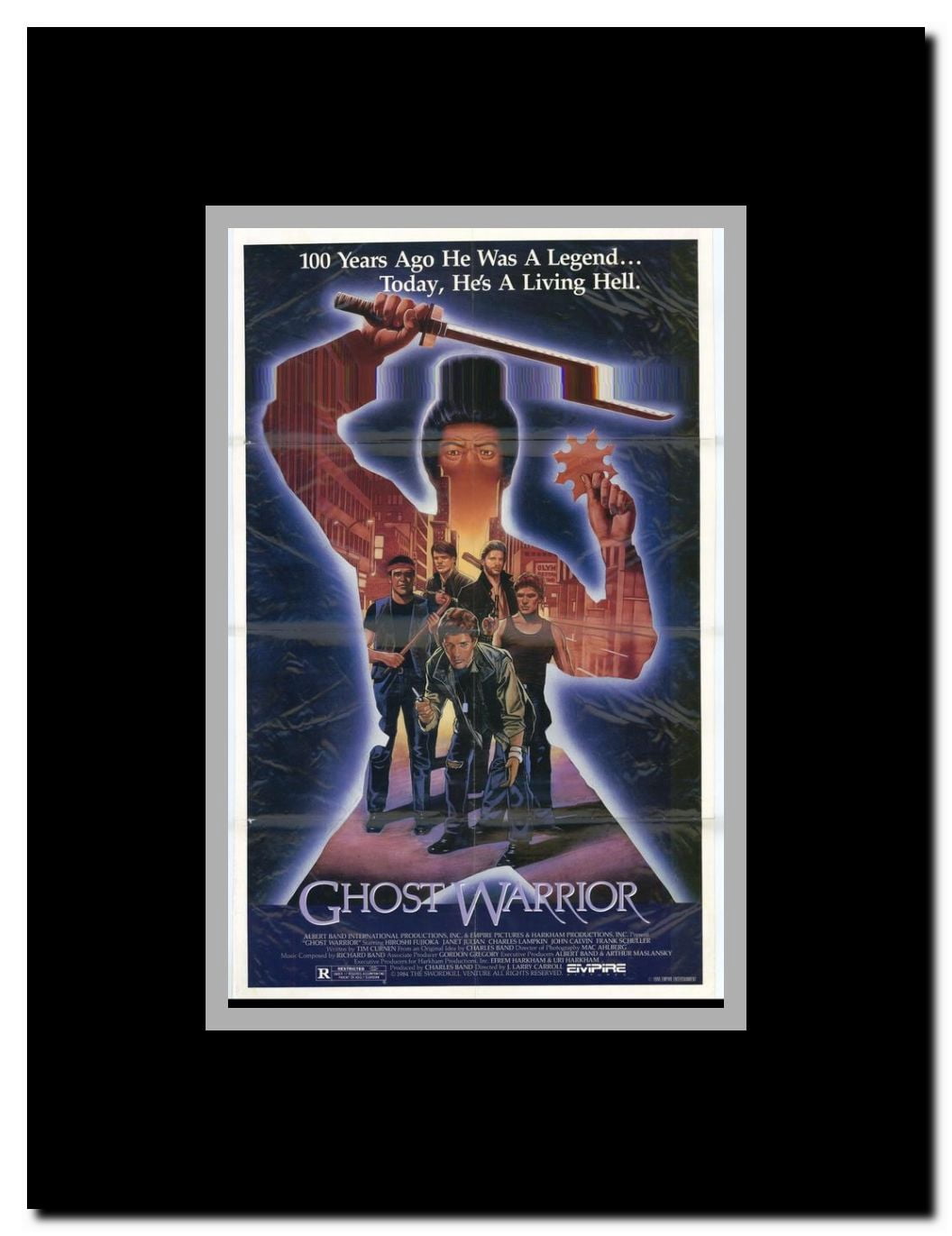 Ghost Warrior Framed Movie Poster